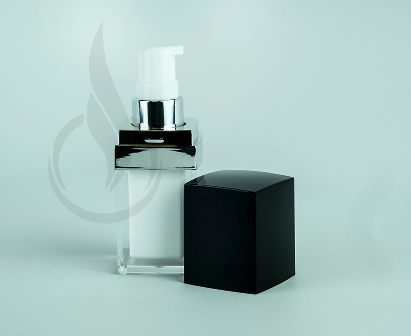 15ml Black Square Series Bottle